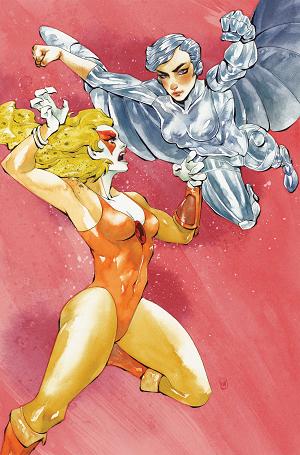 Thundercats X Silverhawks #4 CVR H CVR H INC 1:10 CHUMA HILL VIRGIN cover