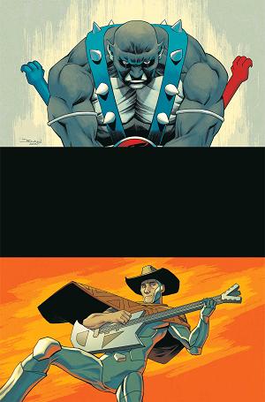 Thundercats X Silverhawks #4 CVR K CVR K INC 1:20 DECLAN SHALVEY VIRGIN cover