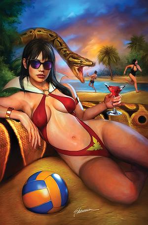 Vampirella Summer Special 2026 #1 CVR F (ONE SHOT) CVR F SHANNON MAER LTD VIRGIN cover