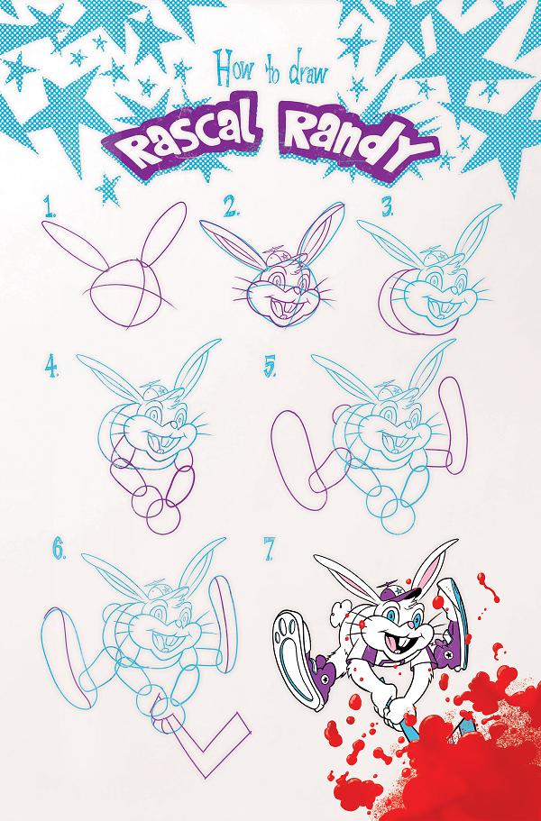 Exquisite Corpses Rascal Randy #1 CVR B (OF 5) CVR B TYLER BOSS cover