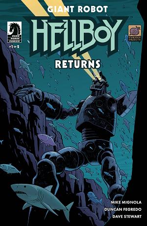Giant Robot Hellboy Returns (Cvr A) (Duncan Fegredo) #1 cover