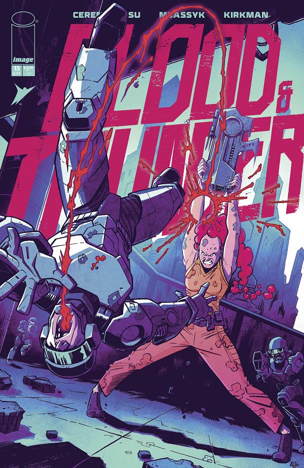 Blood & Thunder #15 CVR B CVR B NICK ROCHE & JOSH BURCHAM cover