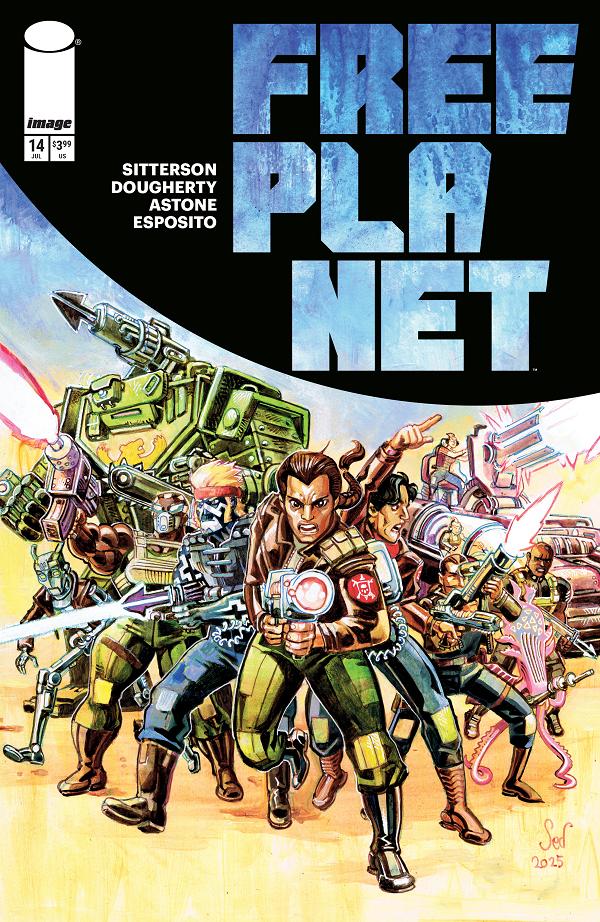 Free Planet #14 CVR A JED DOUGHERTY cover