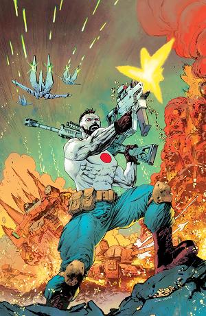 Valiant Beyond: Bloodshot --Man Made Hell Cover A (Grego) #5 Variant D (Kotian Full Art) cover