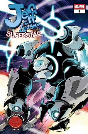 Jeff The Land Shark: Superstar #1 GURIHIRU KNULLBUSTER VARIANT cover