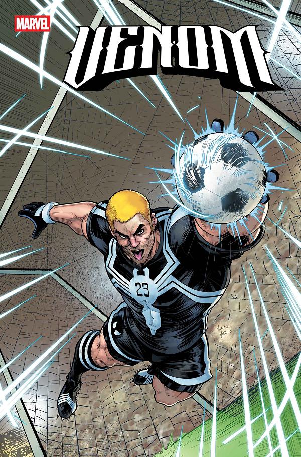Venom #259 LUCIANO VECCHIO MARVEL SOCCER VARIANT cover