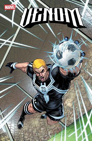 Venom #259 LUCIANO VECCHIO MARVEL SOCCER VARIANT cover
