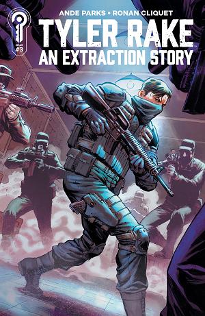 Tyler Rake: An Extraction Story Cover A Declan Shalvey #3 Cover B Marco Santucci cover
