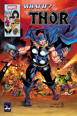 What If...? Thor #1 SERGIO DAVILA HOMAGE VARIANT cover