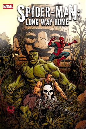 Spider-Man: Long Way Home #1 DAVE JOHNSON FOIL VARIANT cover