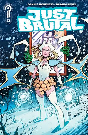 Just Brutal Cover A Brahm Revel #4 Cover B Jorge Corona cover