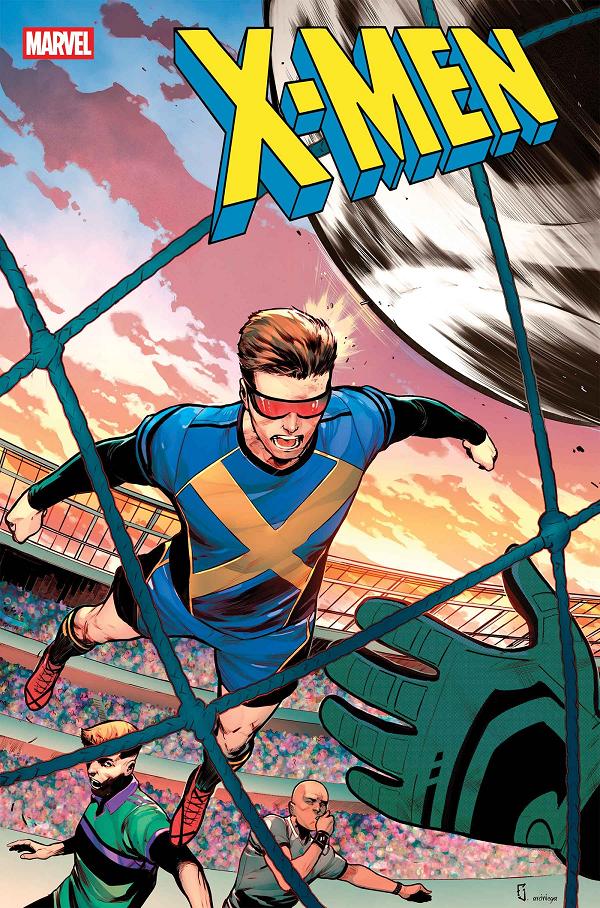 X-Men #31 JUAN FRIGERI MARVEL SOCCER VARIANT cover