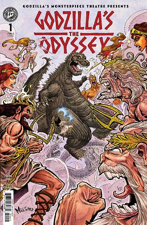 Godzilla’s Monsterpiece Theatre Presents: Godzilla’s The Odyssey Cover A (Scioli) #1 cover