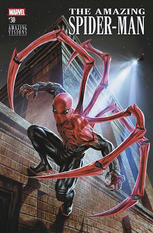 Amazing Spider-Man #30 LEE BERMEJO AMAZING VISIONS VARIANT cover