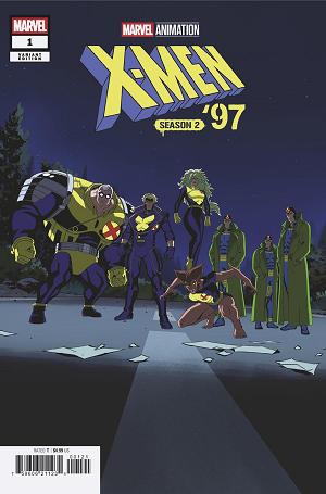 X-Men '97: Season Two #1 MARVEL ANIMATION VARIANT cover