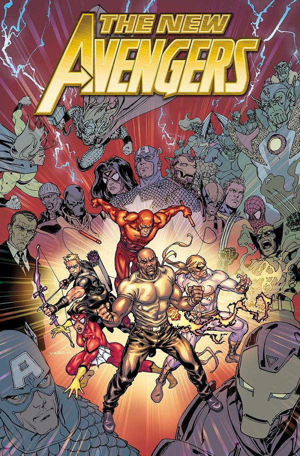 New Avengers Omnibus Vol. 3 David Yardin Cover