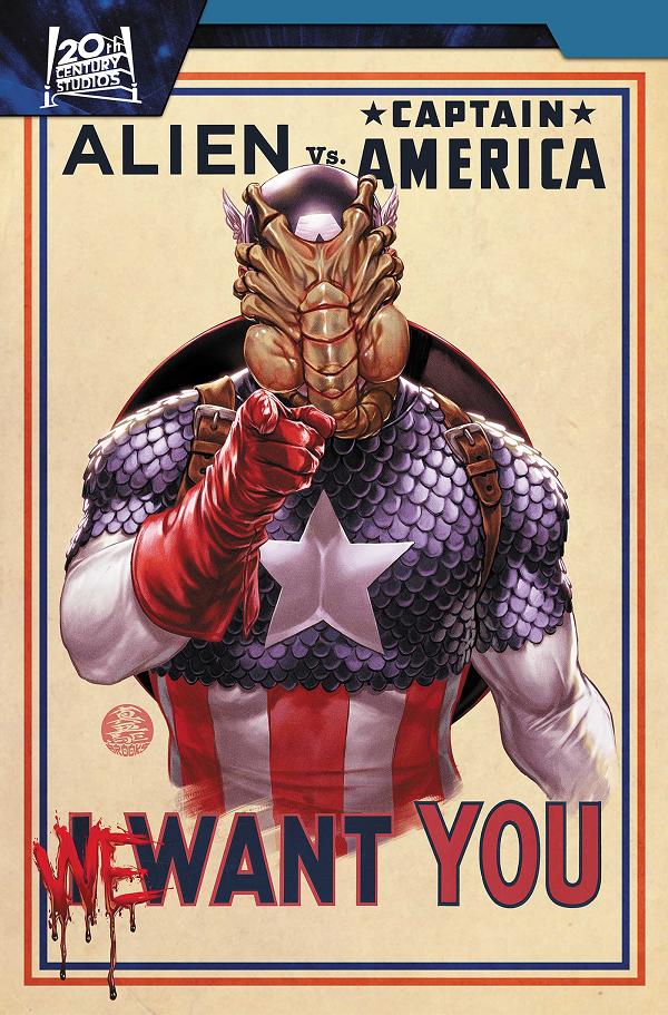 Alien Vs. Captain America