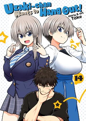 Uzaki-Chan Wants To Hang Out! Vol. 14 cover