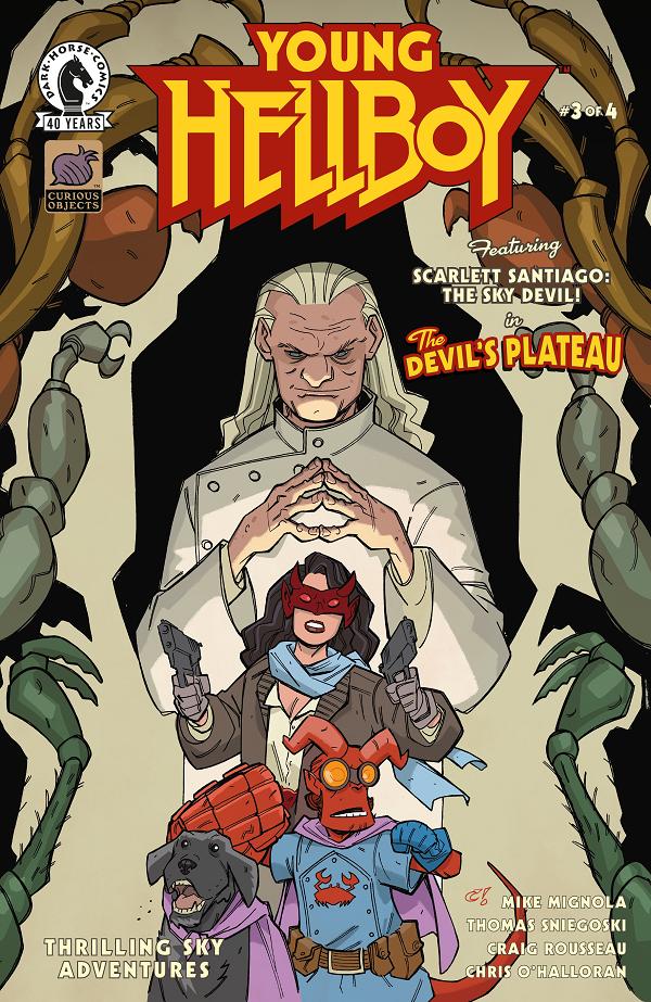 Young Hellboy: Thrilling Sky Adventures (Cvr A) (Craig Rousseau) #3 cover
