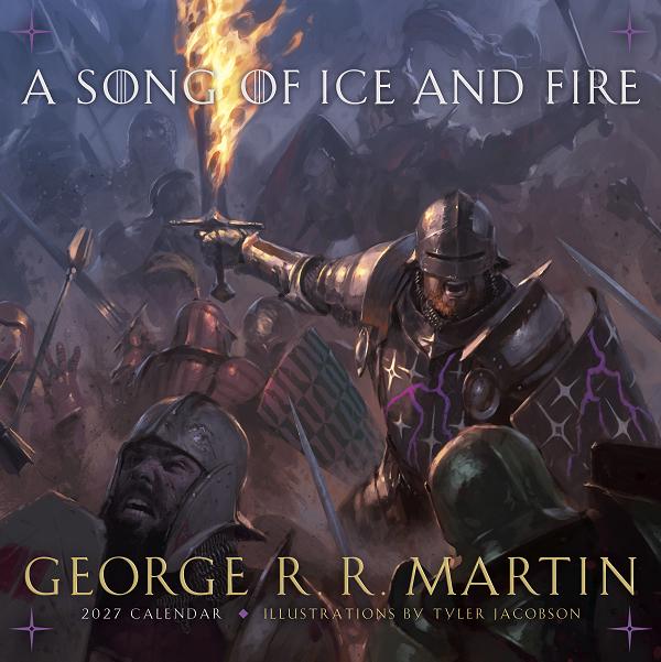 A Song Of Ice And Fire 2027 Calendar #1 cover