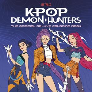 Kpop Demon Hunters: The Official Deluxe Coloring Book