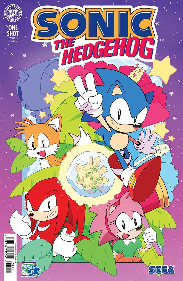 Sonic The Hedgehog: 35Th Anniversary Special Cover A (Ata) #1 cover