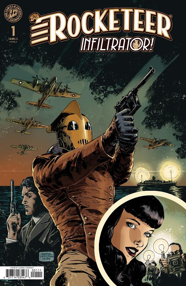 The Rocketeer: Infiltrator! Cover A (Hardman) #1 Cover A (Hardman) cover
