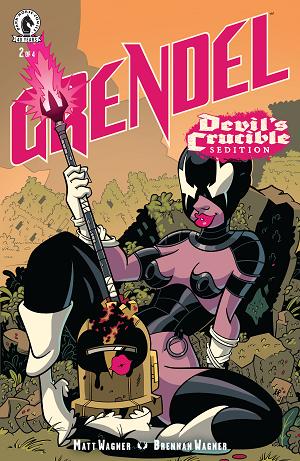 Grendel: Devil's Crucible--Sedition (Cvr A) (Matt Wagner) #2 cover