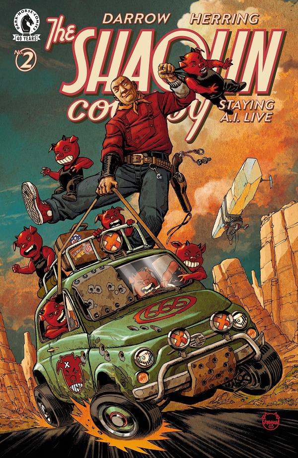 Shaolin Cowboy: Staying A.i.live (Cvr A) (Geof Darrow) #2 variant cover by Dave Johnson