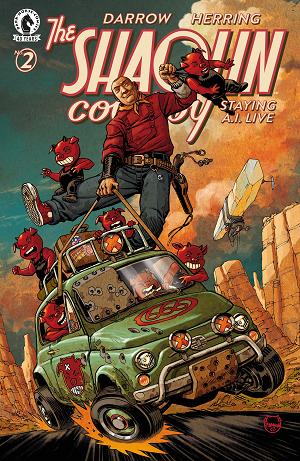 Shaolin Cowboy: Staying A.i.live (Cvr A) (Geof Darrow) #2 cover
