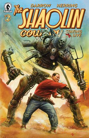 Shaolin Cowboy: Staying A.i.live (Cvr A) (Geof Darrow) #2 cover