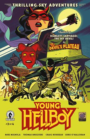 Young Hellboy: Thrilling Sky Adventures (Cvr A) (Craig Rousseau) #3 cover