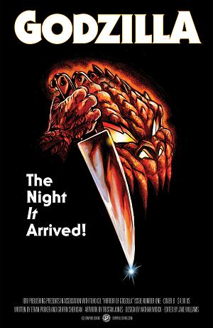 The Horror Of Godzilla Cover A (Jones) #1 Variant B (Tunica Movie Homage Cover) cover