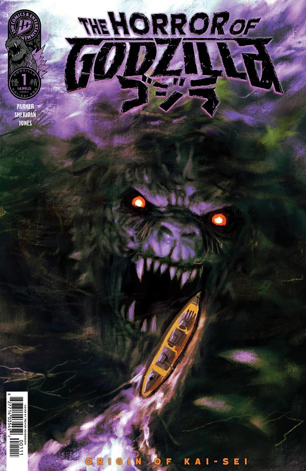The Horror Of Godzilla Cover A (Jones) #1 variant cover by Trevor Henderson