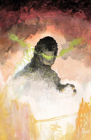 The Horror Of Godzilla Cover A (Jones) #1 Variant RI (25) (Horvath Full Art) [1:25] cover