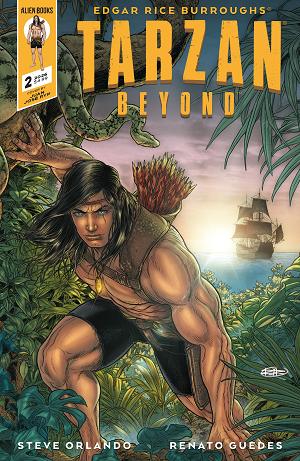 Tarzan Beyond Cover A (Alessio) #2 Variant B (Ryp) cover