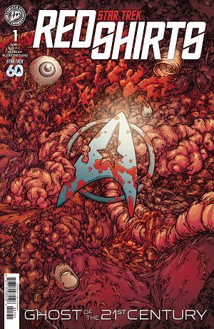 Star Trek: Red Shirts--Ghost Of The 21St Century Cover A (Shehan) #1 Variant RI (15) (Burnham) [1:15] cover