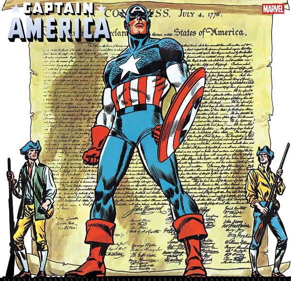 Captain America #13 JOHN ROMITA SR. BICENTENNIAL CALENDAR HIDDEN GEM VARIANT [ARM] [1:50] cover