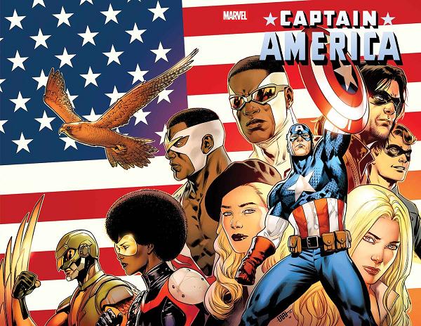Captain America #13 CAFU SEMIQUINCENTENNIAL WRAPAROUND VARIANT [ARM] cover