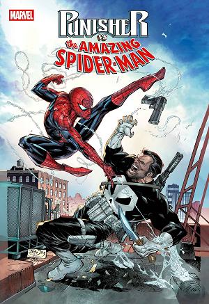 Punisher Vs. Spider-Man #1 NETHO DIAZ VARIANT [1:25] cover