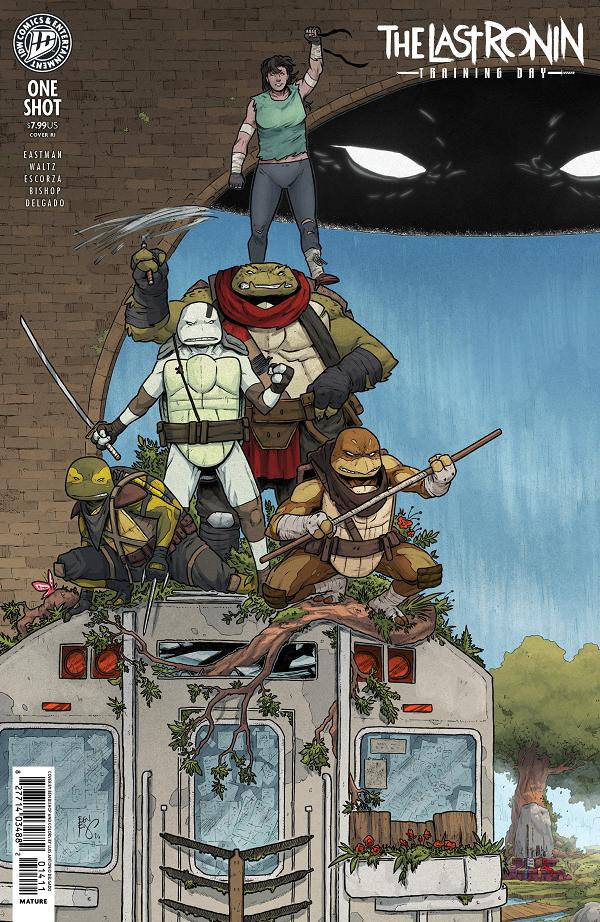 Teenage Mutant Ninja Turtles: The Last Ronin--Training Day Cover A (Escorza Brothers) #1 variant cover by Ben Bishop