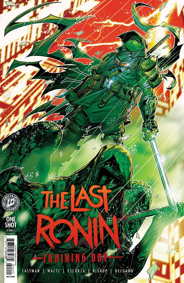 Teenage Mutant Ninja Turtles: The Last Ronin--Training Day Cover A (Escorza Brothers) #1 variant cover by Jonboy Meyers