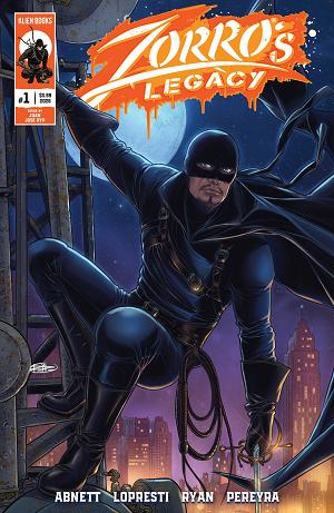 Zorro's Legacy Cover A (Lopresti) #1 Variant B (Ryp) cover