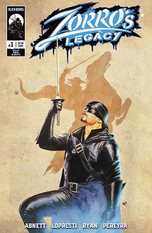 Zorro's Legacy Cover A (Lopresti) #1 Variant RI (15) (Olivetti) [1:15] cover