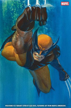 Wolverine #23 ALEX ROSS MARVEL DIMENSIONS VARIANT cover