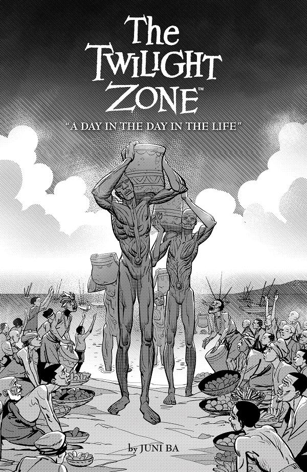 The Twilight Zone Cover A (Ba) #9 variant cover by Salim Busuru