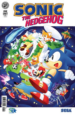 Sonic The Hedgehog: 35Th Anniversary Special Cover A (Ata) #1 cover