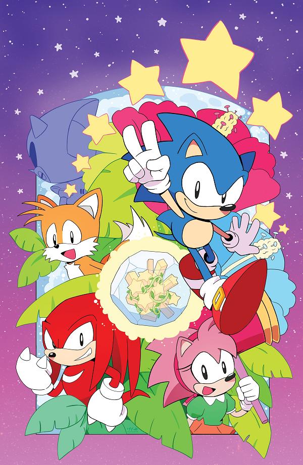 Sonic The Hedgehog: 35Th Anniversary Special Cover A (Ata) #1 variant cover by Iasmin Omar Ata