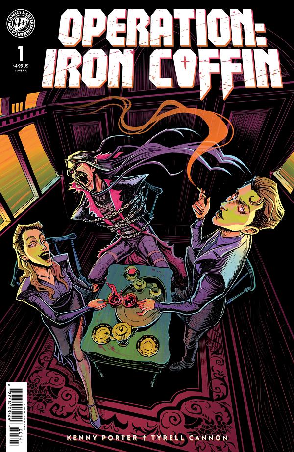Operation: Iron Coffin Cover A (Cannon) #1 variant cover by Serena Mercado