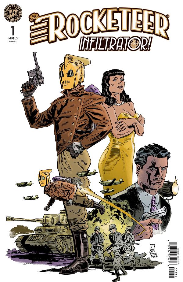 The Rocketeer: Infiltrator! Cover A (Hardman) #1 variant cover by Dean Kotz